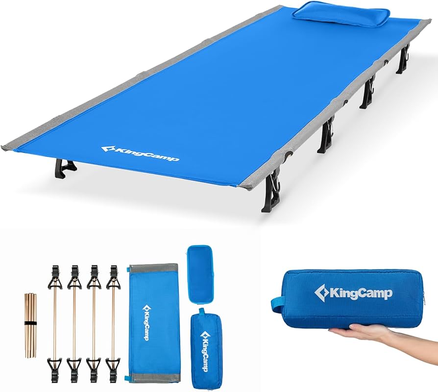 Amazon.com: KingCamp Camping Cots for Adults Outdoors